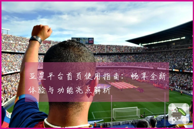 亚星平台首页使用指南：畅享全新体验与功能亮点解析